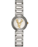  Shop Authentic Versace Virtus Quartz White Dial Silver Steel Strap Watch For Women - VET300621 - Luxxuri
