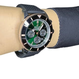  Shop Authentic Breitling Superocean Heritage B01 Chronograph 44 Limited Edition Green Dial Black Mesh Bracelet Watch for Women - UB01622A1L1S1 - Luxxuri