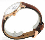 Shop Authentic Daniel Wellington Dapper St Mawes White Dial Brown Leather Strap Watch For Women - DW00100091 - Luxxuri