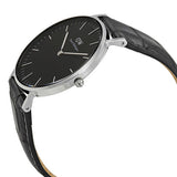  Shop Authentic Daniel Wellington Classic Reading Black Dial Black Leather Strap Watch For Women - DW00100147 - Luxxuri