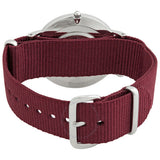  Shop Authentic Daniel Wellington Classic Roselyn Black Dial Maroon Nylon Strap Watch For Women - DW00100274 - Luxxuri