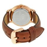  Shop Authentic Daniel Wellington Dapper St Mawes White Dial Brown Leather Strap Watch For Women - DW00100091 - Luxxuri