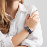  Shop Authentic Daniel Wellington Classic Bayswater Black Dial Black NATO Strap Watch For Women - DW00100281 - Luxxuri