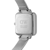  Shop Authentic Daniel Wellington Quadro Studio White Dial Silver Mesh Bracelet Watch For Women - DW00100521 - Luxxuri