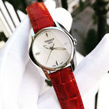  Shop Authentic Tissot T Wave Quartz Watch For Women - T023.210.16.111.01 - Luxxuri
