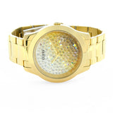  Shop Authentic Guess Crush Gold Dial Gold Steel Strap Watch For Women - GW0020L2 - Luxxuri