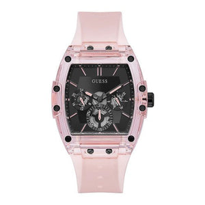  Shop Authentic Guess Sporting Black Dial Pink Rubber Strap Watch for Men - GW0032G1 - Luxxuri