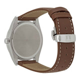  Shop Authentic Tissot Gentleman Blue Dial Brown Leather Strap Watch For Men - T127.410.16.041.00 - Luxxuri