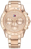  Shop Authentic Tommy Hilfiger Haven Chronograph Rose Gold Dial Rose Gold Steel Strap Watch For Women - 1782197 - Luxxuri