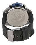  Shop Authentic Diesel Mega Chief Chronograph Black Dial Black Leather Strap Watch For Men - DZ4500 - Luxxuri