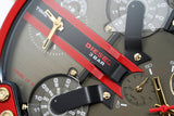  Shop Authentic Diesel Mr Daddy 2.0 Chronograph Grey Dial Red Rubber Strap Watch For Men - DZ7430 - Luxxuri