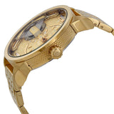  Shop Authentic Diesel Mini Daddy Gold Dial Gold Steel Strap Watch For Men - DZ7306 - Luxxuri