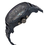  Shop Authentic Diesel Daddy 2.0 Chronograph Quartz Grey Dial Blue Steel Strap Watch For Men - DZ7414 - Luxxuri