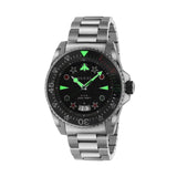  Shop Authentic Gucci Dive Quartz Black Dial Silver Steel Strap Watch For Men - YA136221 - Luxxuri