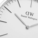  Shop Authentic Daniel Wellington Classic Bayswater White Dial Blue NATO Strap Watch For Men - DW00100276 - Luxxuri