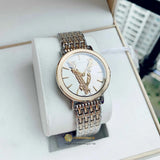  Shop Authentic Versace Virtus Quartz White Dial Two Tone Steel Strap Watch for Women - VEHC00719 - Luxxuri