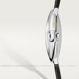  Shop Authentic Cartier Ballon Bleu De Cartier Black Dial Black Leather Strap Watch for Men - WSBB0003 - Luxxuri