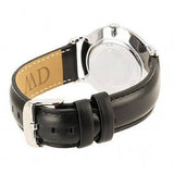  Shop Authentic Daniel Wellington Dapper Sheffield White Dial Black Leather Strap Watch For Men - DW00100088 - Luxxuri