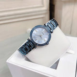  Shop Authentic Guess Park Ave Analog Quartz Blue Dial Blue Steel Strap Watch For Women - W0767L4 - Luxxuri