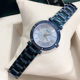  Shop Authentic Guess Park Ave Analog Quartz Blue Dial Blue Steel Strap Watch For Women - W0767L4 - Luxxuri
