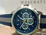  Shop Authentic Maserati Royale 44mm Stainless Steel Fiber Strap Watch For Men - R8871637001 - Luxxuri