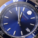  Shop Authentic Movado Series 800 Blue Dial Silver Steel Strap Watch For Men - 2600137 - Luxxuri