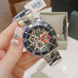  Shop Authentic Guess Axle Multifunction Black Dial Silver Steel Strap Watch For Men - GW0488G1 - Luxxuri