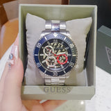 Shop Authentic Guess Axle Multifunction Black Dial Silver Steel Strap Watch For Men - GW0488G1 - Luxxuri