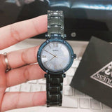  Shop Authentic Guess Park Ave Analog Quartz Blue Dial Blue Steel Strap Watch For Women - W0767L4 - Luxxuri