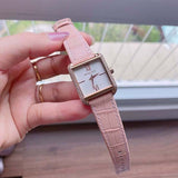  Shop Authentic Michael Kors Lake Quartz White Dial Pink Leather Strap Watch For Women - MK2763 - Luxxuri