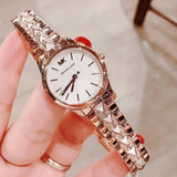  Shop Authentic Michael Kors Runway Mother of Pearl Dial Rose Gold Steel Strap Watch For Women - MK6856 - Luxxuri