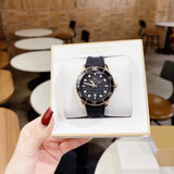  Shop Authentic Michael Kors Runway Quartz Black Dial Black Silicone Strap Watch For Women - MK6852 - Luxxuri