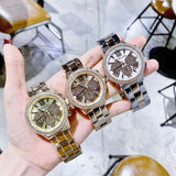  Shop Authentic Michael Kors Bryn Chronograph Rose Gold Dial Rose Gold Steel Strap Watch For Women - MK7200 - Luxxuri