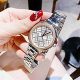  Shop Authentic Michael Kors Nia Quartz Silver Dial Silver Steel Strap Watch For Women - MK3988 - Luxxuri