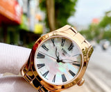  Shop Authentic Tissot T Wave Mother of Pearl Dial Rose Gold Steel Strap Watch For Women - T112.210.33.113.00 - Luxxuri