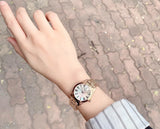  Shop Authentic Tissot T Wave Mother of Pearl Dial Rose Gold Steel Strap Watch For Women - T112.210.33.113.00 - Luxxuri