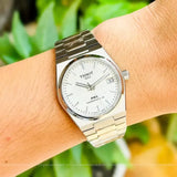  Shop Authentic Tissot PRX Powermatic 80 White Dial Silver Steel Strap Watch for Men - T137.207.11.111.00 - Luxxuri