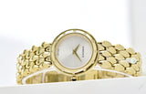  Shop Authentic Versace V-Flare Quartz Silver Dial Gold Steel Strap Watch for Women - VEBN00818 - Luxxuri
