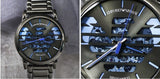  Shop Authentic Emporio Armani Meccanico Automatic Grey Dial Grey Steel Strap Watch For Men - AR60029 - Luxxuri