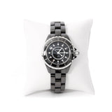  Shop Authentic Chanel J12 Quartz Diamonds Black Dial Black Steel Strap Watch for Women - J12 H1625 - Luxxuri