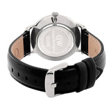  Shop Authentic Daniel Wellington Dapper Sheffield White Dial Black Leather Strap Watch For Men - DW00100088 - Luxxuri