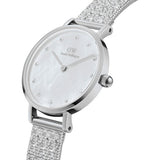  Shop Authentic Daniel Wellington Classic Petite Sterling White Dial Silver Mesh Bracelet Watch for Women - DW00100442 - Luxxuri