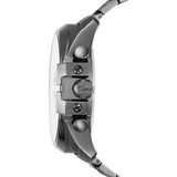  Shop Authentic Diesel  Mega Chief Chronograph Grey Dial Grey Steel Strap Watch For Men - DZ4421 - Luxxuri