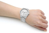  Shop Authentic Michael Kors Runway Chronograph Silver Dial Silver Steel Strap Watch For Women - MK7325 - Luxxuri