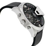 Shop Authentic Diesel Uber Chief Oversized 4 Time Black Dial Leather Strap Watch For Men - DZ7376 - Luxxuri