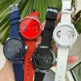  Shop Authentic Tommy Hilfiger Denim White Dial White Rubber Strap Watch for Men - 1791558 - Luxxuri