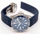  Shop Authentic Tag Heuer Aquaracer Blue Dial Watch for Men -  WAY211C.FT6155 - Luxxuri