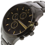  Shop Authentic Armani Exchange Hampton Chronograph Black Dial Black Steel Strap Watch For Men - AX2164 - Luxxuri
