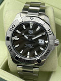  Shop Authentic Tag Heuer Aquaracer Calibre 5 Automatic Sunray Brown Dial Silver Steel Strap Watch for Men - WAY2018.BA0927 - Luxxuri