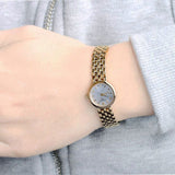  Shop Authentic Tissot T Lady Lovely Silver Dial Gold Steel Strap Watch For Women - T058.009.33.031.00 - Luxxuri